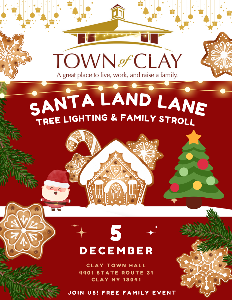 Town of Clay Annual Tree Lighting | Town of Clay