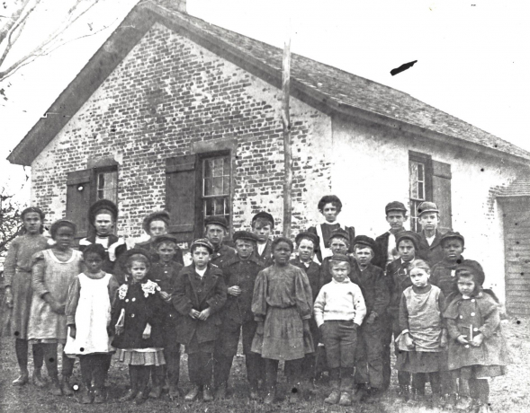 Morgan School Frank Brown Children (2)